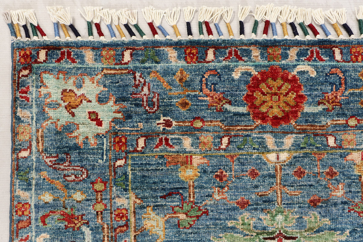 Sultani Blue Rug 1.15m x 0.82m