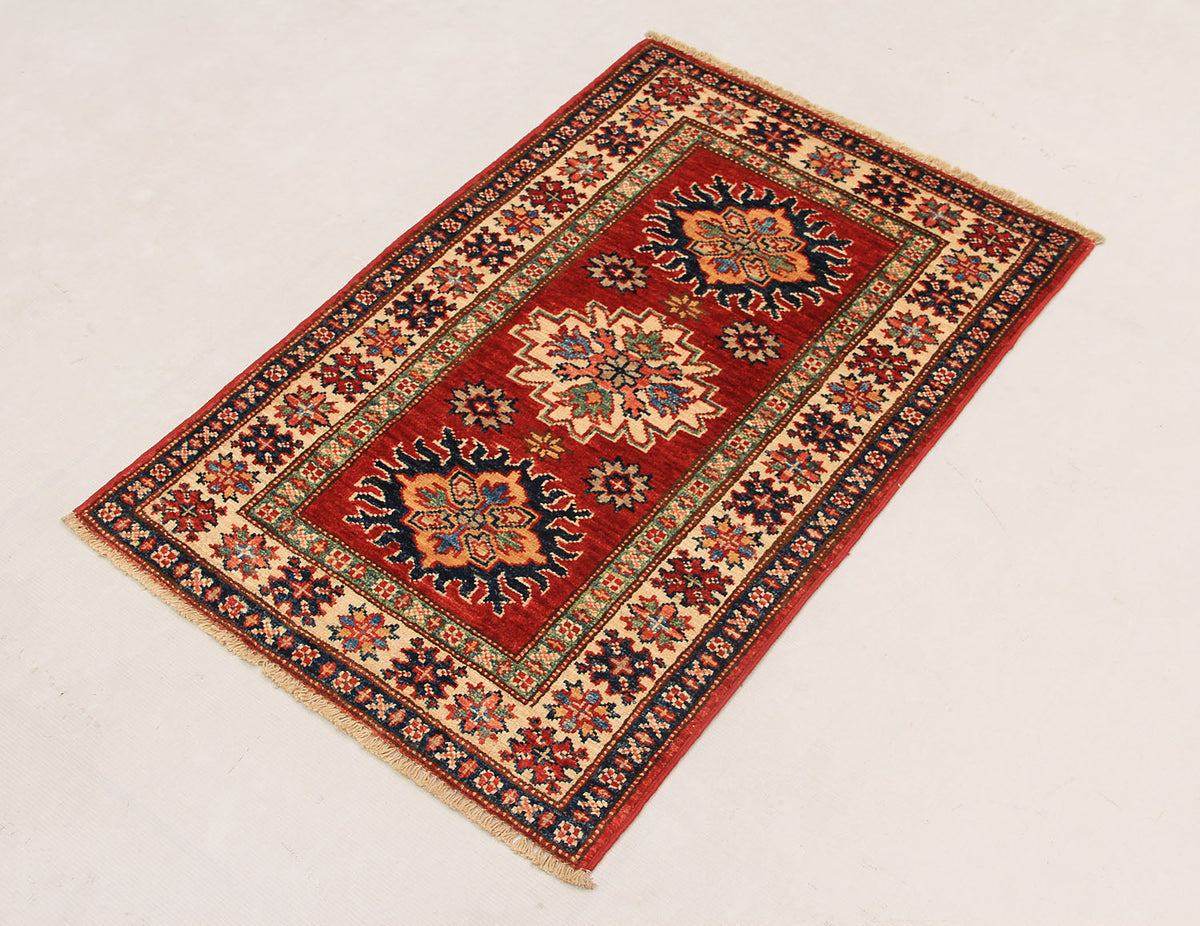 Supreme Kazak Red Rug 0.95m x 0.63m