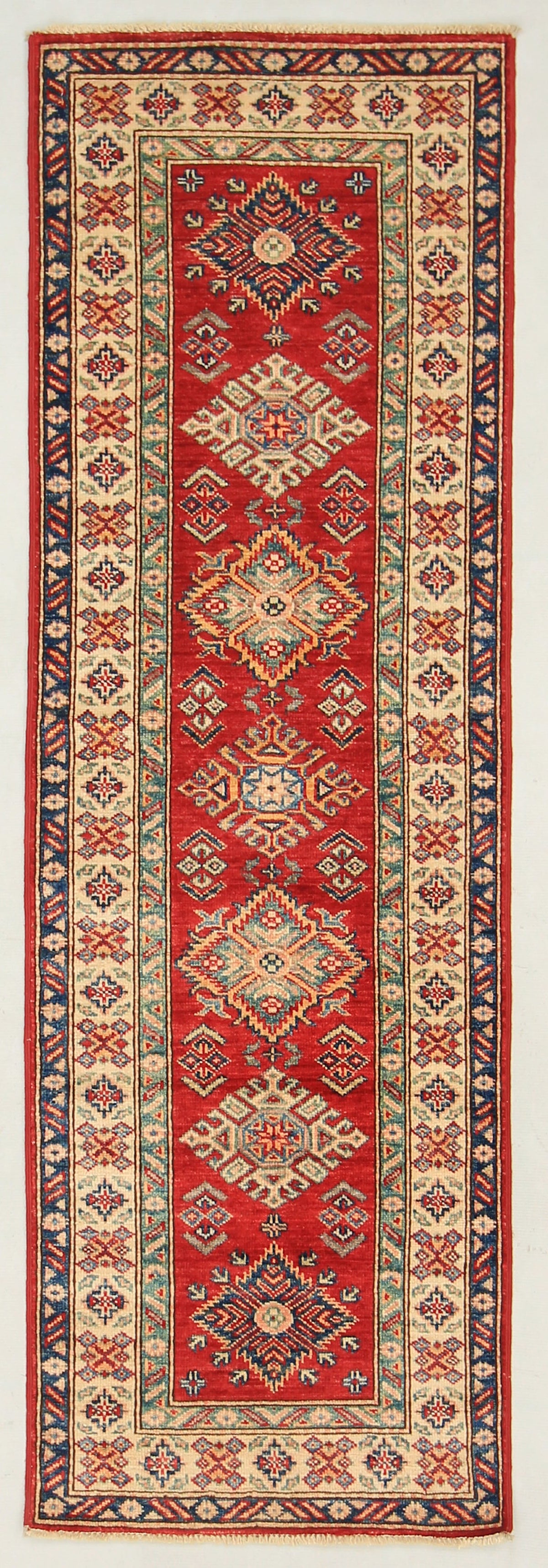 Supreme Kazak Red Rug 1.84m x 0.61m
