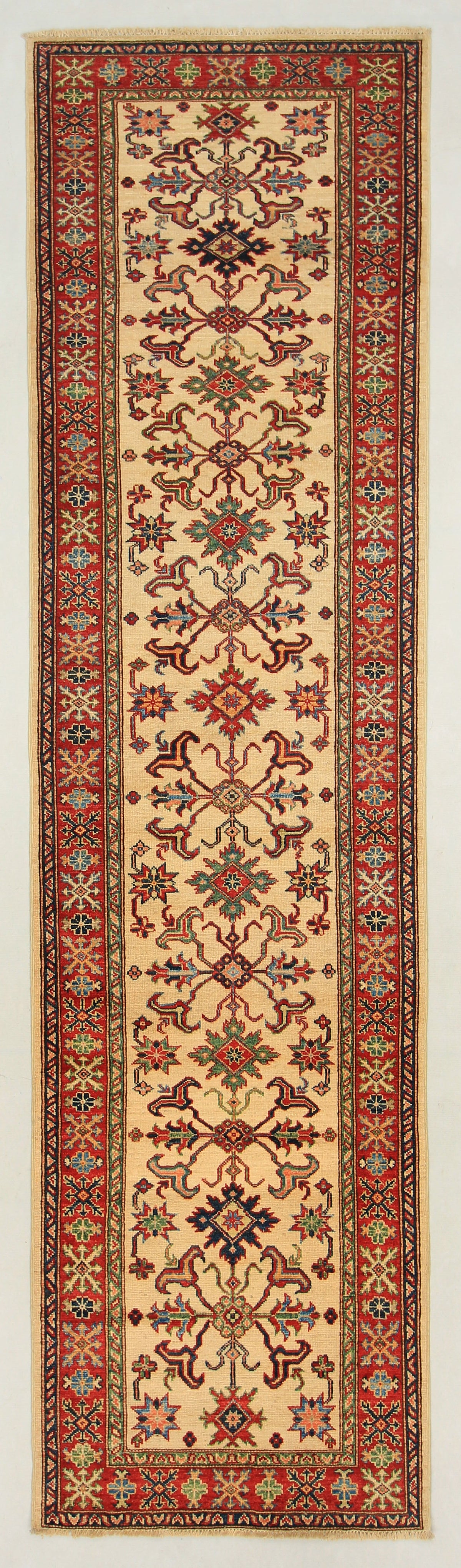 Supreme Kazak Ivory Rug 2.94m x 0.83m