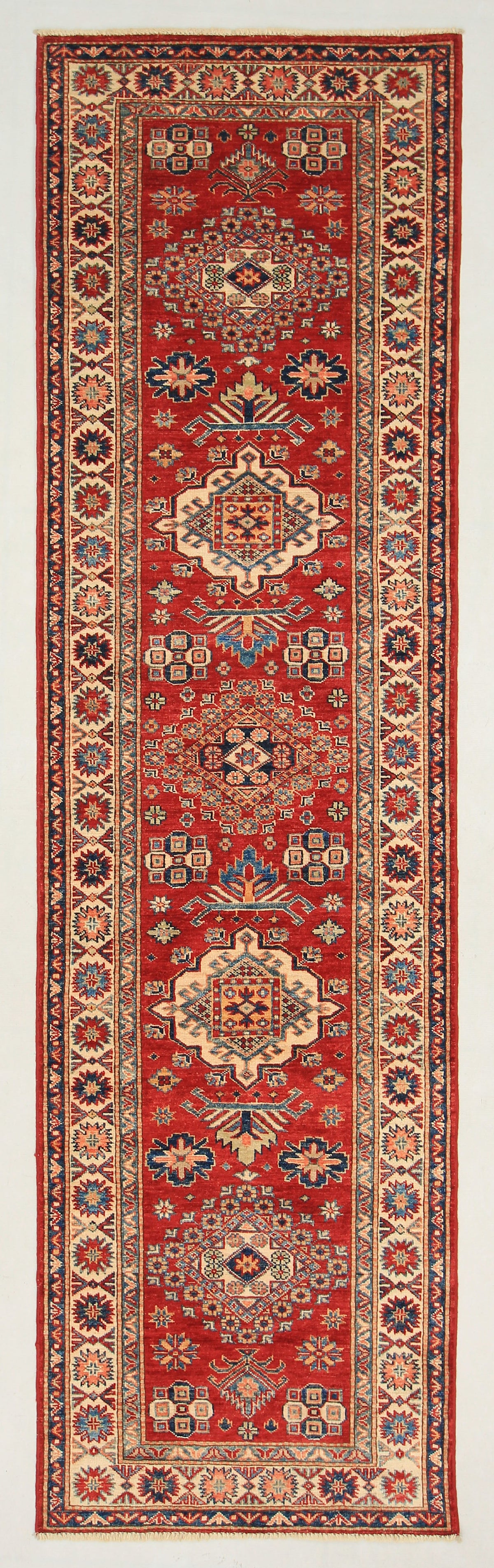 Supreme Kazak Red Rug 2.98m x 0.82m