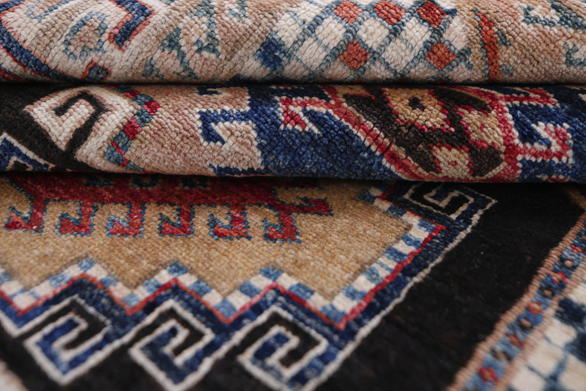 Supreme Kazak Black Rug 1.75m x 1.22m