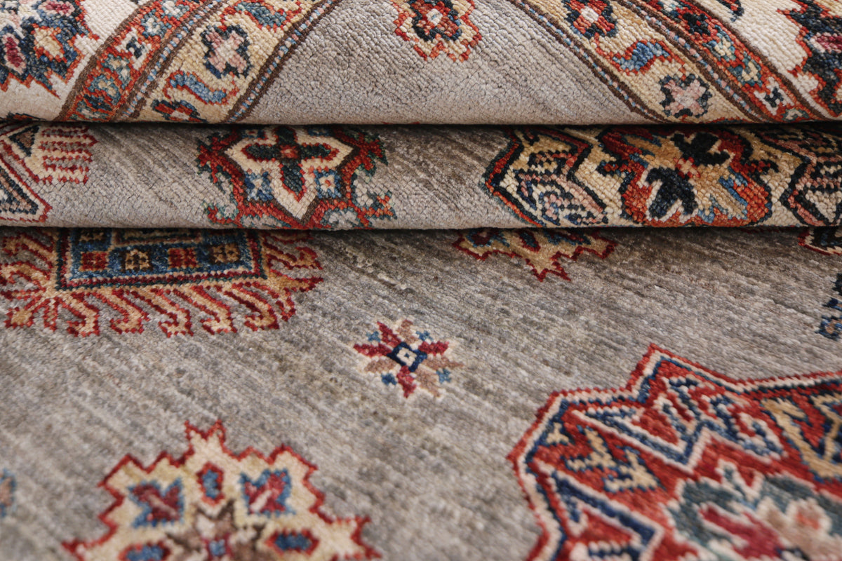 Supreme Kazak Grey Rug 2.44m x 1.73m