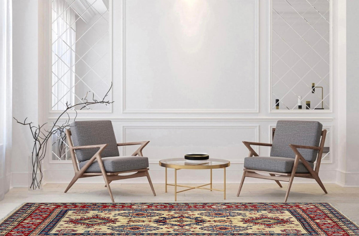 Kazak Ivory Rug 1.78m x 1.20m