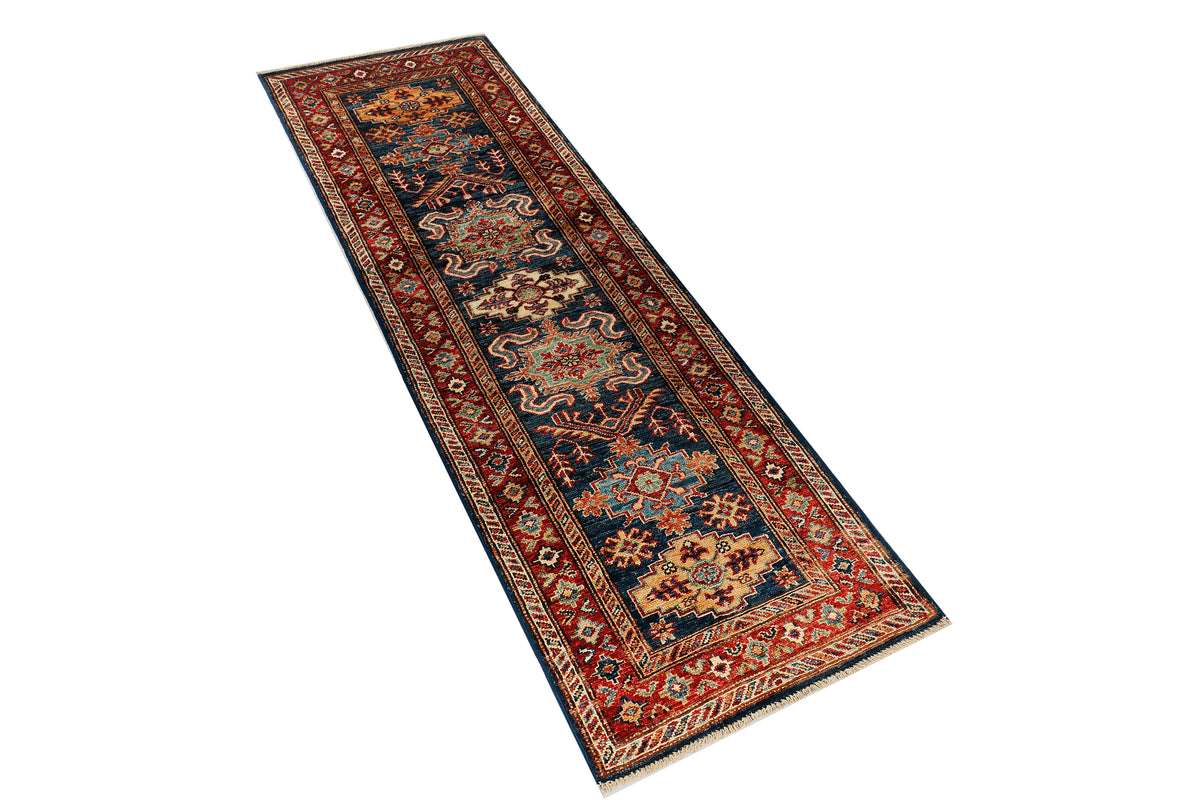 Supreme Kazak Blue Rug 1.90m x 0.60m