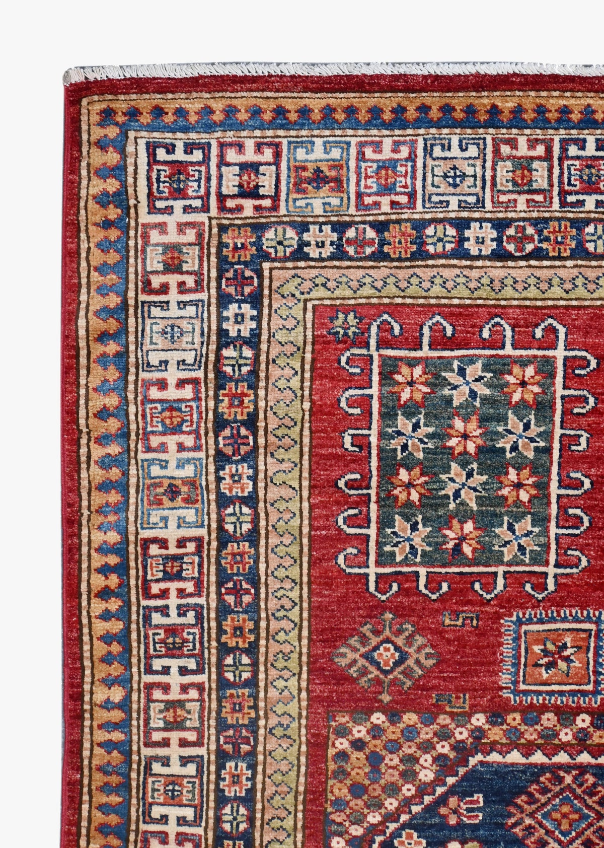 Supreme Kazak Red Rug 2.09m x 1.45m