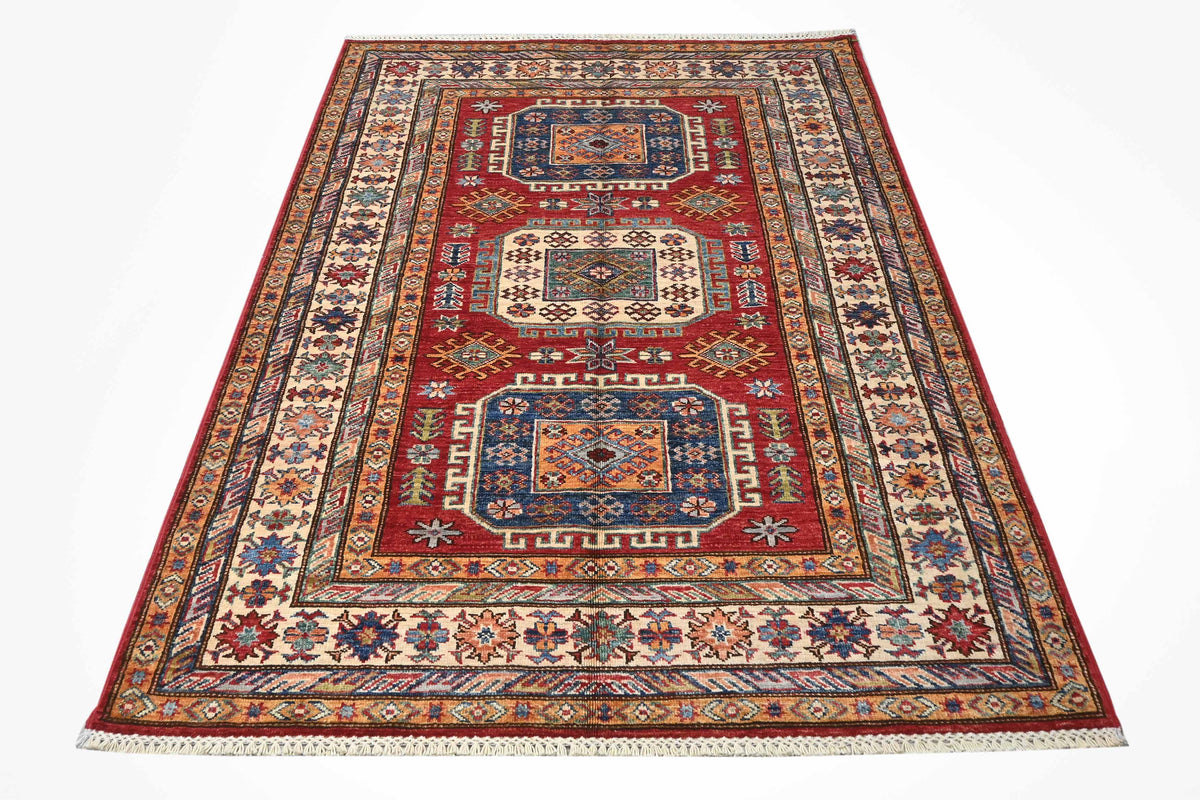 Supreme Kazak Red Rug 1.88m x 1.27m