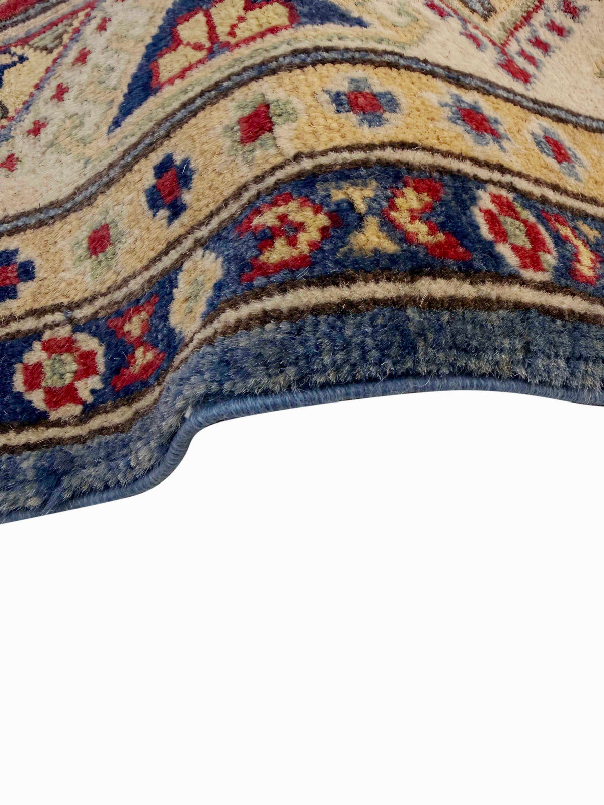 Kazak Blue Rug 2.19m x 1.76m