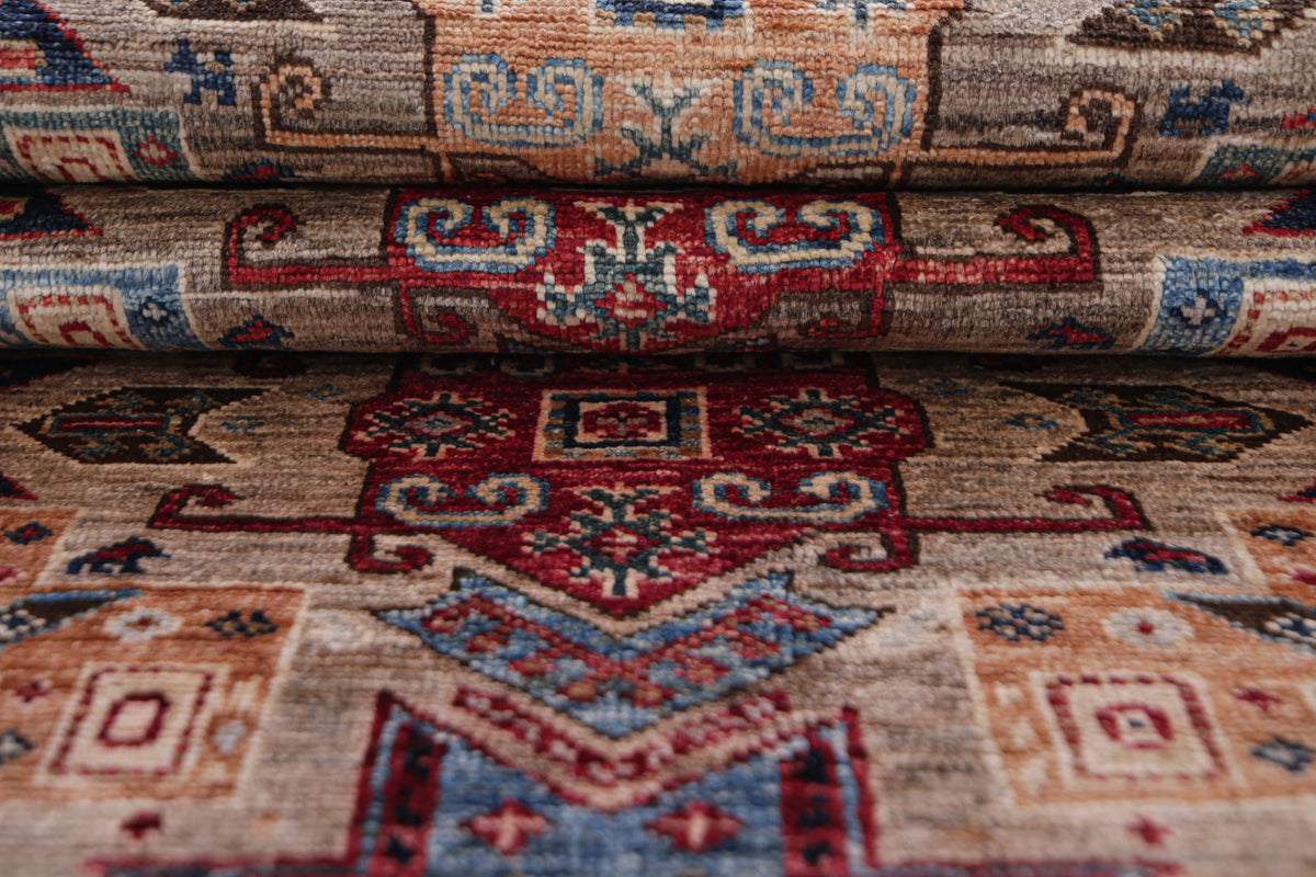 Supreme Kazak Natural Rug 2.42m x 0.80m