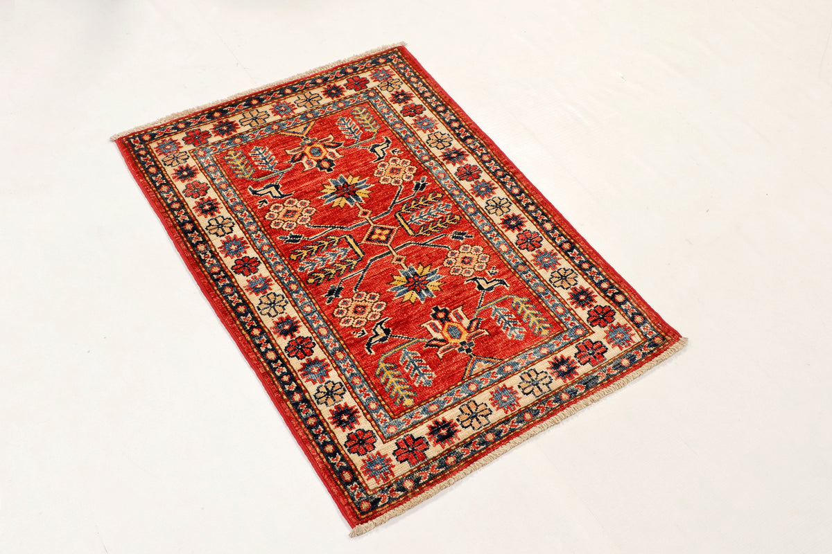 Supreme Kazak Red Rug 0.87m x 0.61m