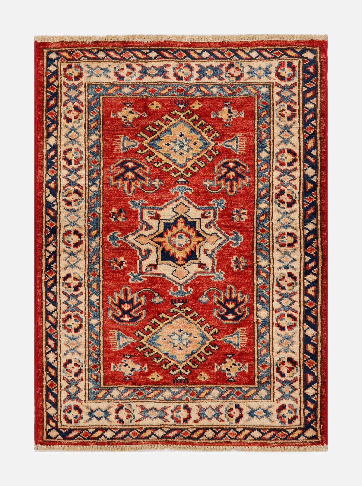 Supreme Kazak Red Rug 0.87m x 0.64m