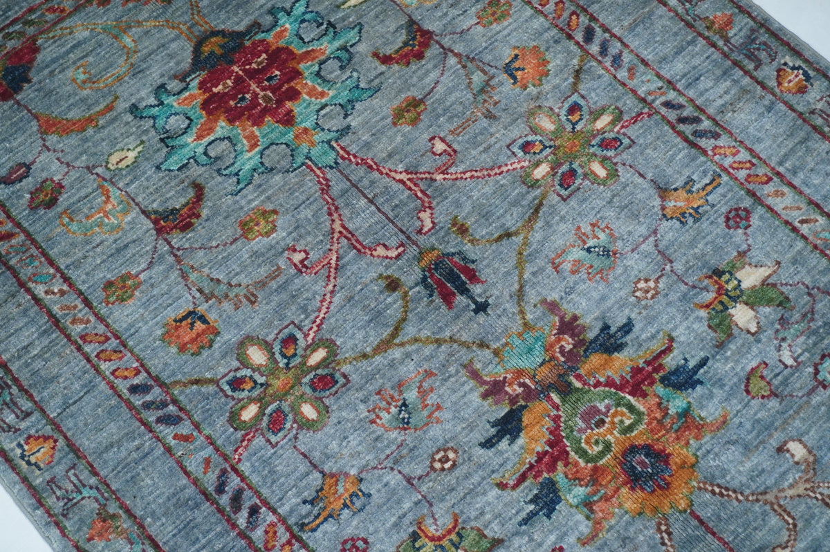 Sultani Grey Rug 1.19m x 0.82m