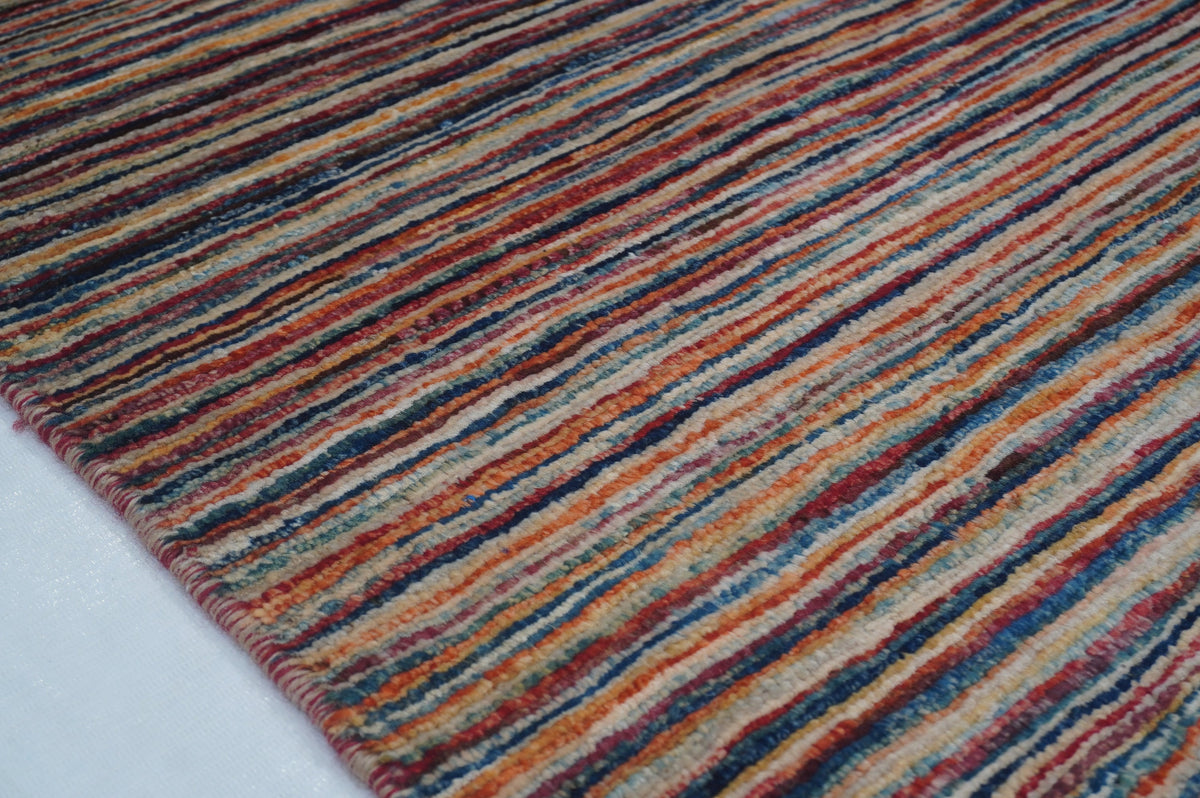 Stripe Gabbeh Multi Rug 1.78m x 1.17m