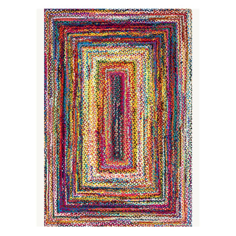 Rugs USA Bohemian Chindi Braided Rug