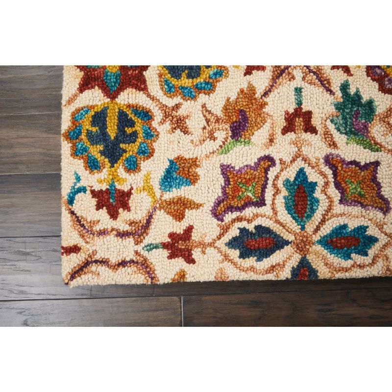 Vibrant Rectangle Ivory