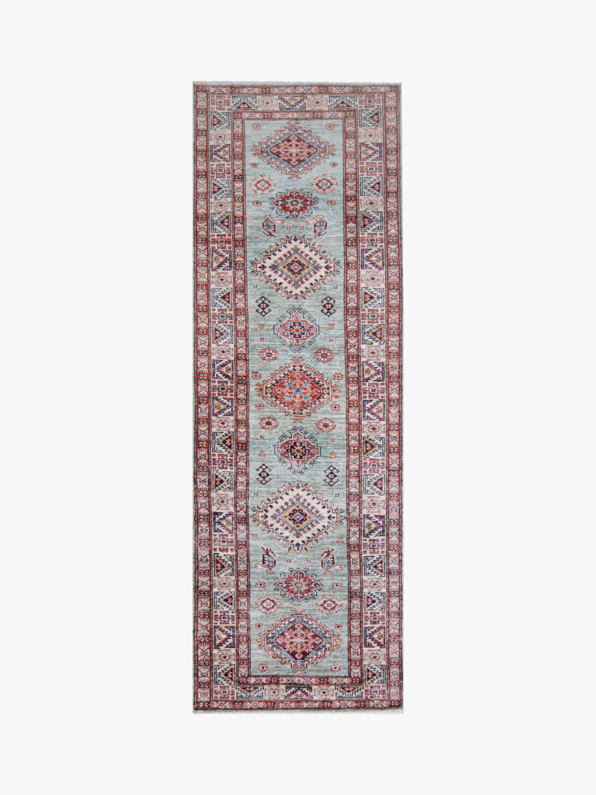Supreme Kazak Blue Rug 2.59m x 0.81m