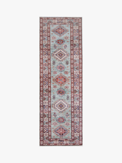 Supreme Kazak Blue Rug 2.59m x 0.81m