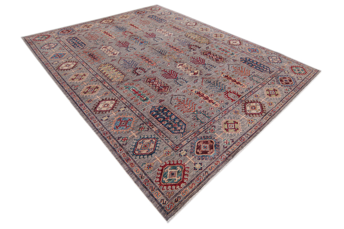 Supreme Kazak Grey Rug 3.10m x 2.54m