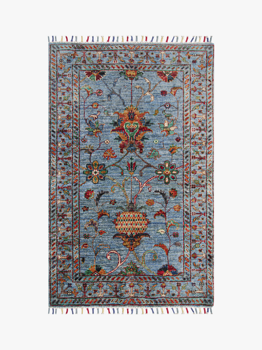 Sultani Blue Rug 1.17m x 0.80m