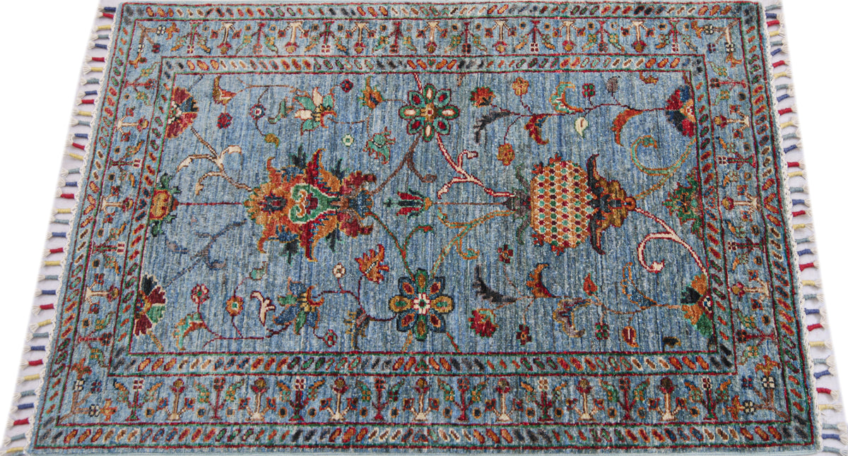 Sultani Blue Rug 1.17m x 0.80m