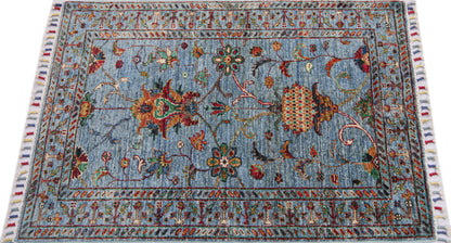 Sultani Blue Rug 1.17m x 0.80m