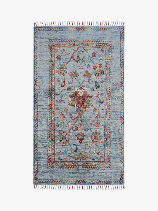 Sultani Blue Rug 1.29m x 0.80m