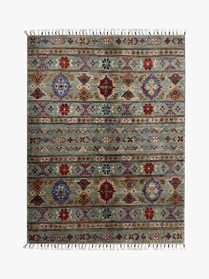 Khurjeen Grey Rug 1.18m x 0.88m