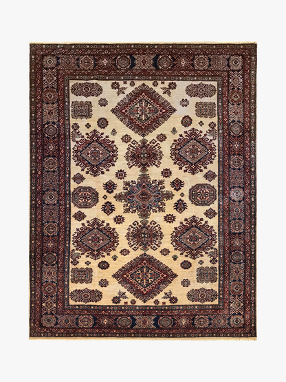Supreme Kazak Beige Rug 3.08m x 1.98m