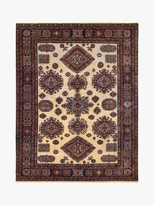 Supreme Kazak Beige Rug 3.08m x 1.98m