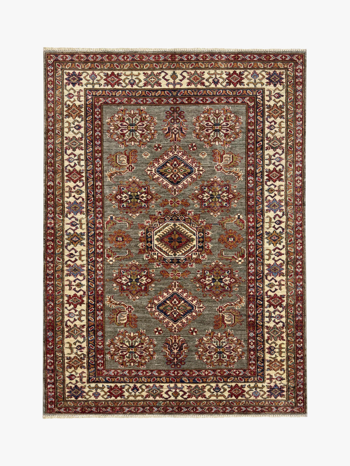 Supreme Kazak Natural Rug 1.85m x 1.28m