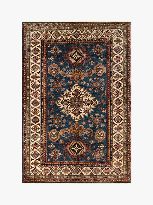 Supreme Kazak Blue Rug 2.35m x 1.71m