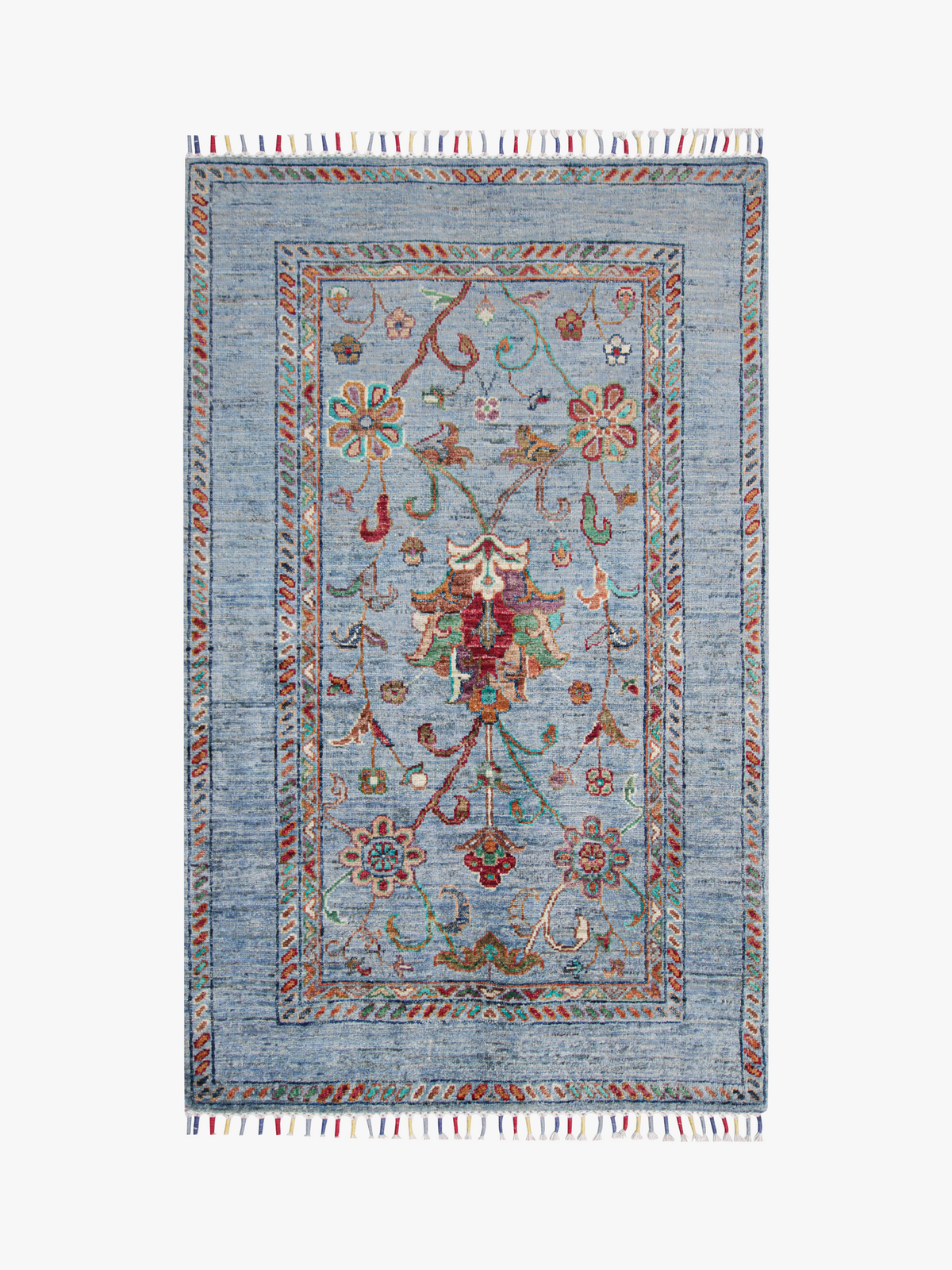 Sultani Blue Rug 1.27m x 0.84m