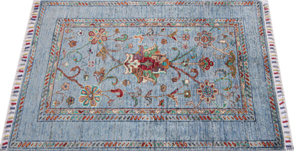 Sultani Blue Rug 1.27m x 0.84m