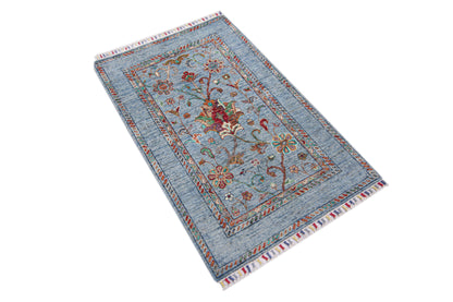 Sultani Blue Rug 1.27m x 0.84m