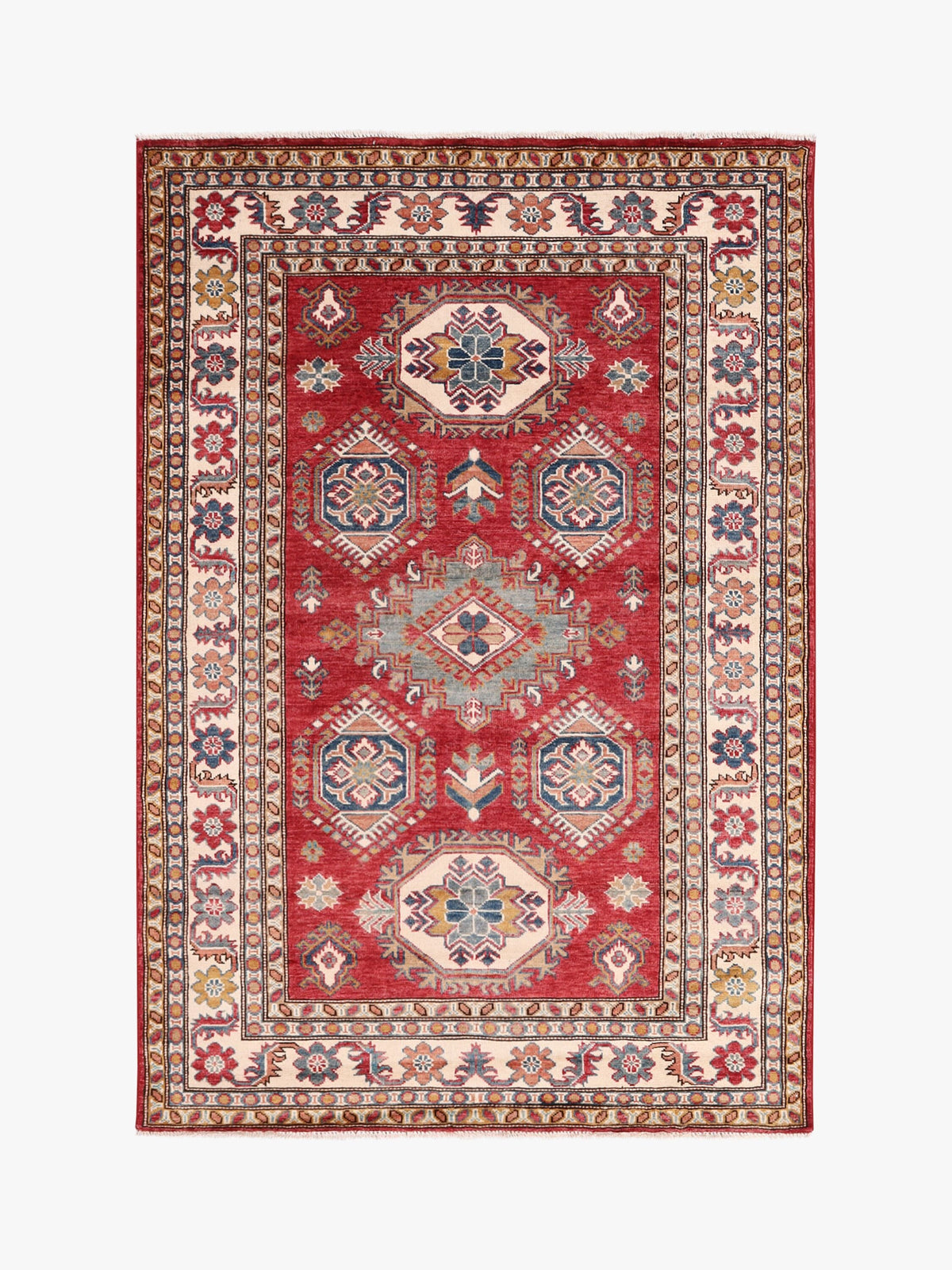 Supreme Kazak Red Rug 1.83m x 1.23m