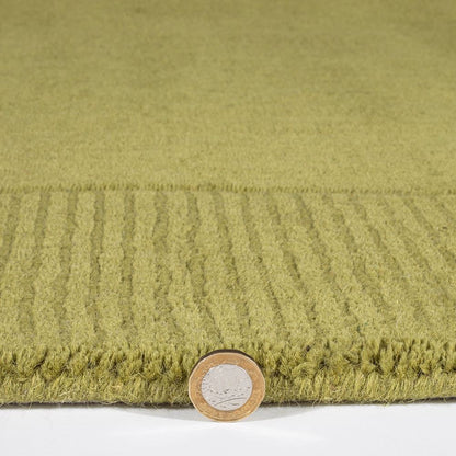 Esme Wool Olive Rug - Esselle Home