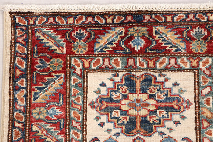 Supreme Kazak Ivory Rug 0.90m x 0.61m