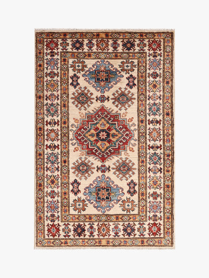 Supreme Kazak Ivory Rug 1.32m x 0.86m