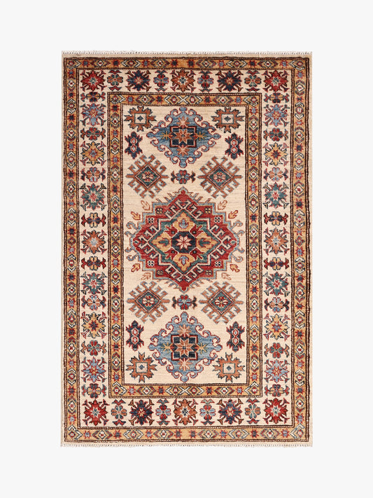 Supreme Kazak Ivory Rug 1.32m x 0.86m