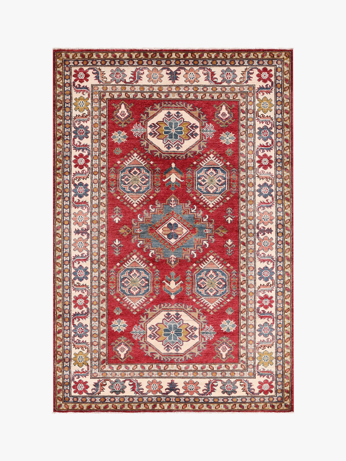 Supreme Kazak Red Rug 1.85m x 1.22m