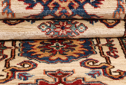 Supreme Kazak Ivory Rug 1.94m x 0.61m