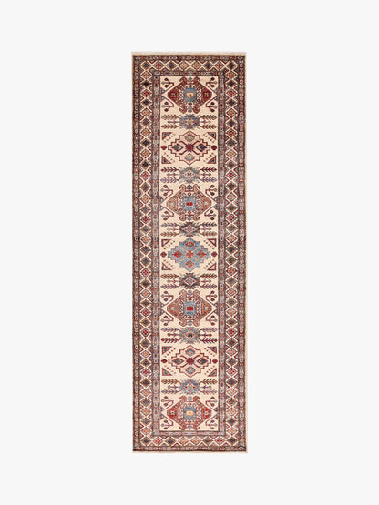 Supreme Kazak Ivory Rug 2.96m x 0.85m