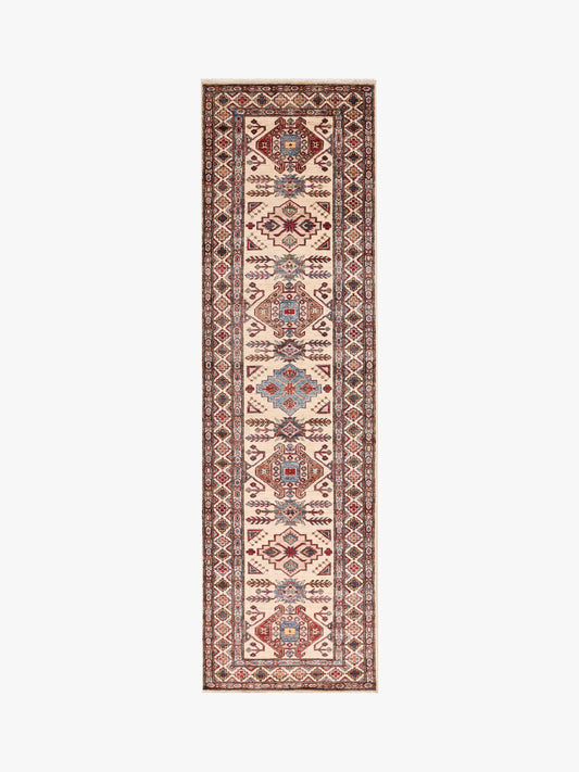 Supreme Kazak Ivory Rug 2.96m x 0.85m