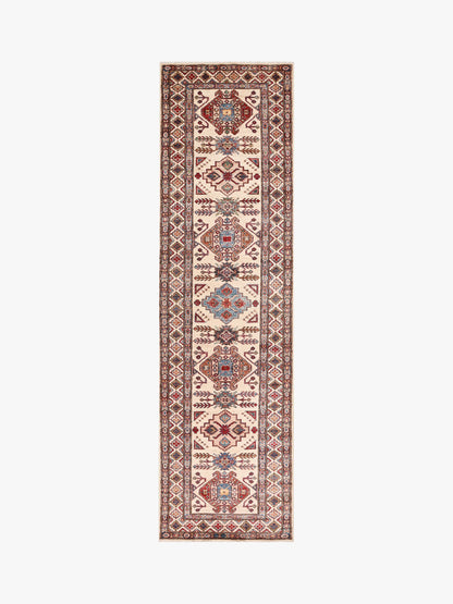 Supreme Kazak Ivory Rug 2.96m x 0.81m