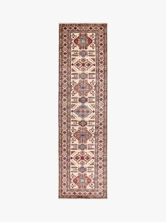 Supreme Kazak Ivory Rug 2.96m x 0.81m