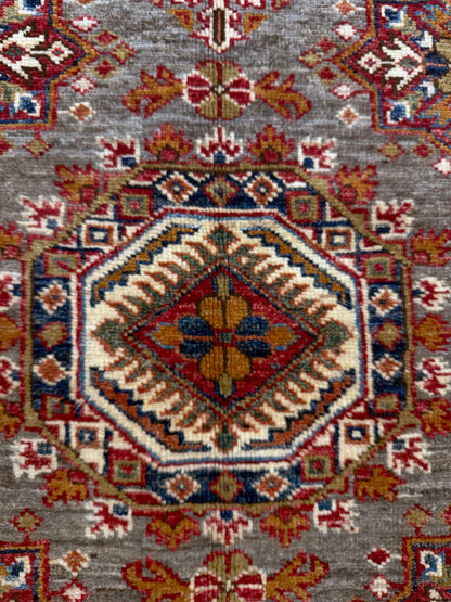 Supreme Kazak Natural Rug 1.85m x 1.28m