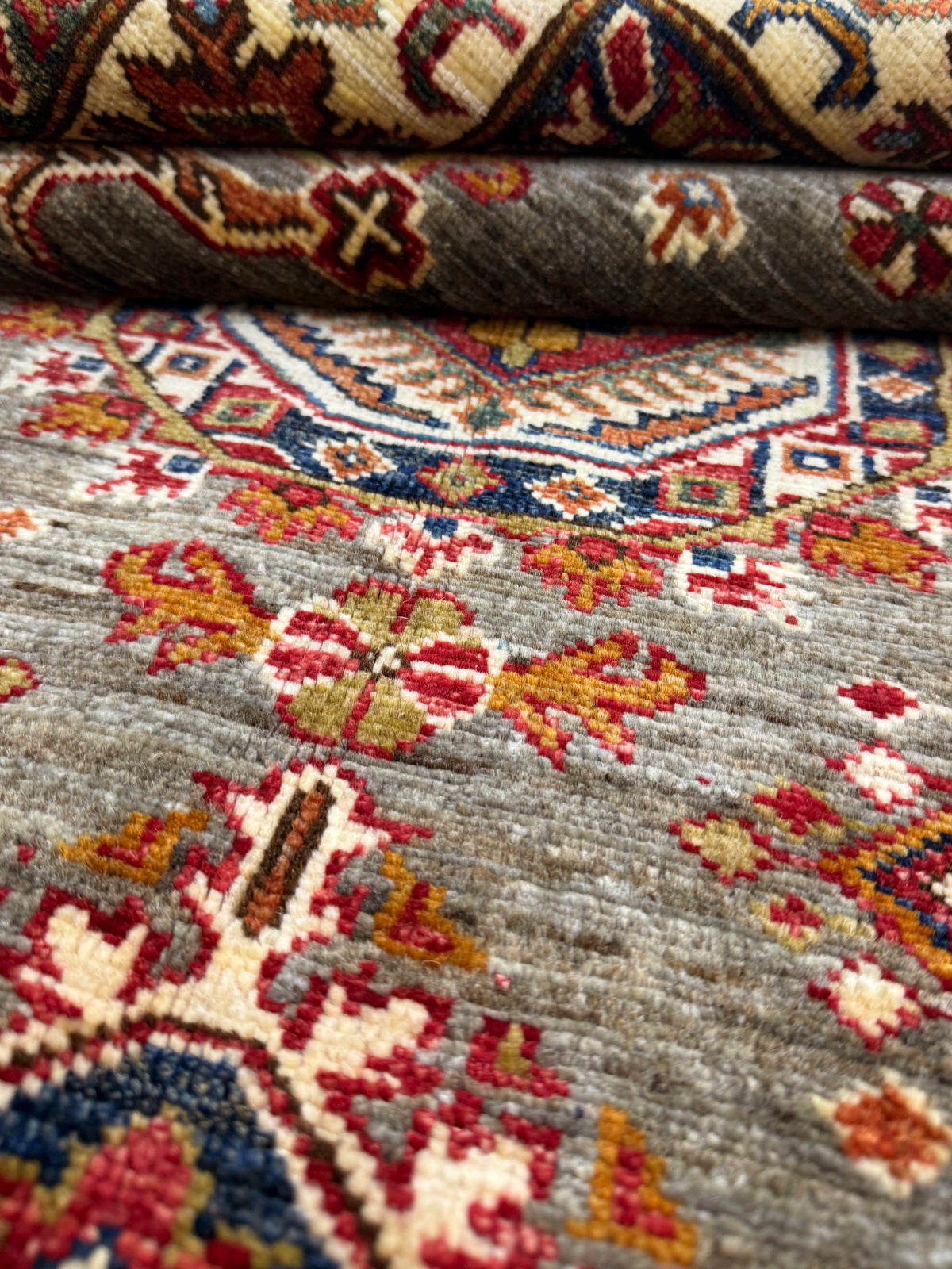 Supreme Kazak Natural Rug 1.85m x 1.28m