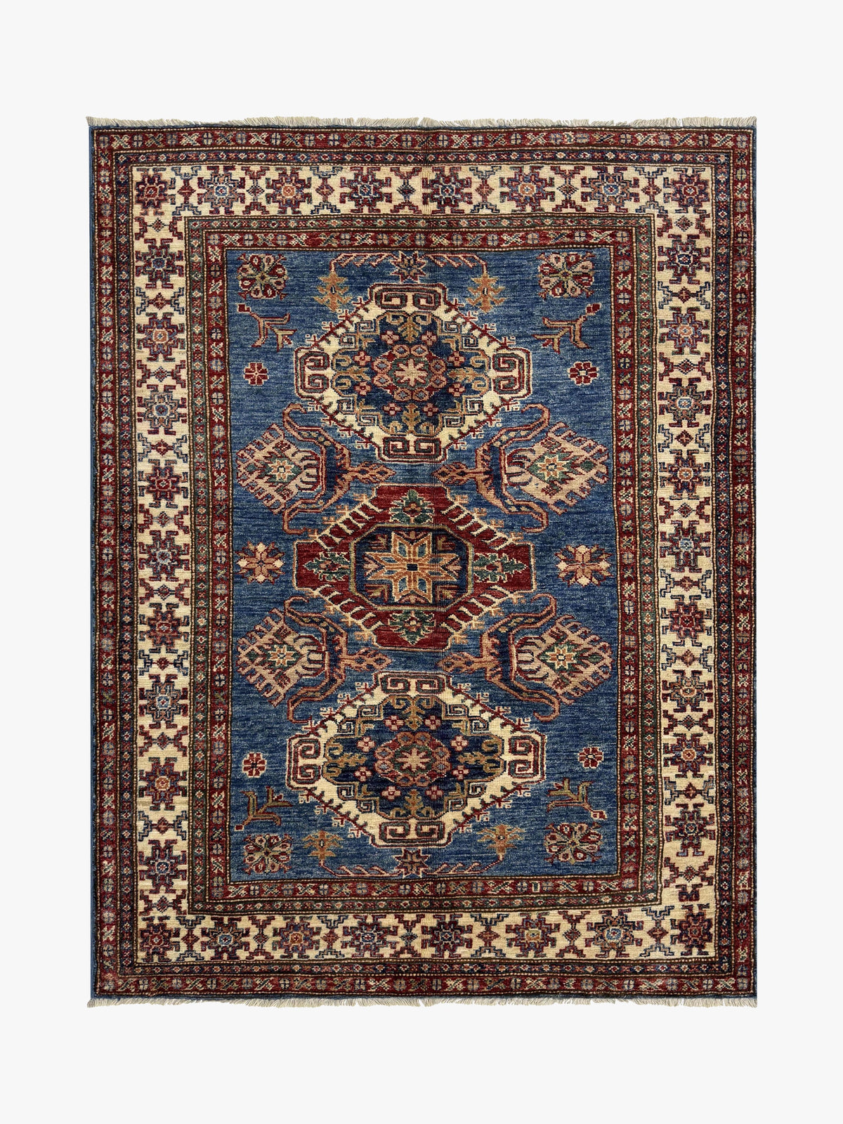 Supreme Kazak Blue Rug 1.85m x 1.25m