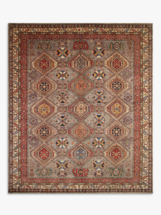 Supreme Kazak Grey Rug 2.91m x 2.48m