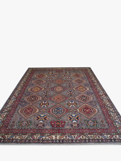 Supreme Kazak Grey Rug 2.91m x 2.48m